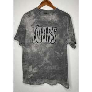 VTG The Doors Wavy Script Jim Morrison Single Stitch T-Shirt Made In USA - XL